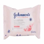 Johnson’s® Make-Up Be Gone 5-in-1 Refreshing Cleansing Wipes for Normal Skin 25 Wipes