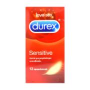 Durex Sensitive Very Thin Condoms 12 Pieces 
