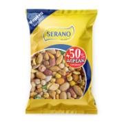 Serano Roasted Salted Mixed Nuts 190 g +50% Free