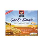 Quaker Golden Syrup Flavour Oat Cereal Bars 5x35 g