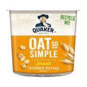 Quaker Oat So Simple Golden Syrup Flavour Hot Oat Cereal 57 g