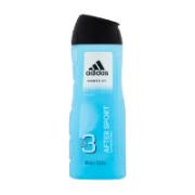 Adidas After Sport Shower Gel for Body, Hair & Face 400 ml
