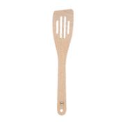 T&G Beech Curved Spatula with Slots 300x65 mm