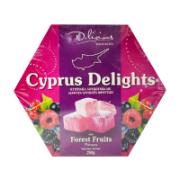 Delicious Delicacies Cyprus Delights with Forest Fruits Flavour 250 g