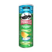 Pringles Sour Cream & Onion Flavour Flavour Sanoury Snack 165 g