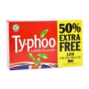 TyPhoo British Tea 120 Tea Bags 348 g