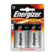 Energizer Max D Alcaline Batteries 2 Pieces