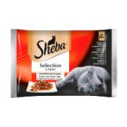 Sheba Cat Food in Sauce Meat 4x85 g
