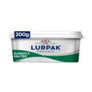 Lurpak Spreadable Organic Slightly Salted Butter 200 g