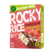 Rocky Rice Ρυζογκοφρέτες με Φράουλα 5x18 g 