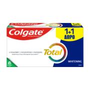 Colgate Total Whitening Toothpaste 1+1 Free 75 ml