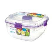 Sistema To Go Salad Max Container with Cutlery 1.63 L