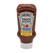 Heinz Tomato Ketchup with 50% Less Salt & Sugar €0.50 Off Special Offer 550 g