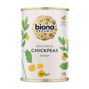 Biona Organic Chickpeas in Water 400 g