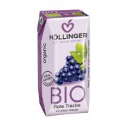 Hollinger Organic Red Grape Juice 200 ml