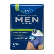 Tena Men Plus Incontinence Pants L/XL x8 Pieces