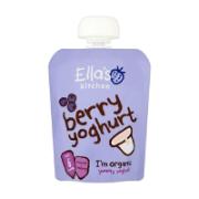 Ella's Kitchen Berry Yoghurt Organic Purée 6+ Months 90 g