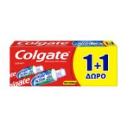 Colgate Triple Action Original Mint Toothpaste 1+1 Free 75 ml