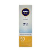 Nivea Sun UV Face Mat Look SPF50 50 ml