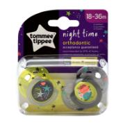 Tommee Tippee Soother Night Time 18-36 Months 2 Pieces