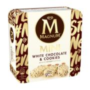 Magnum Mini 6 White Chocolate & Cookies Ice Creams 330 ml