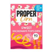 Proper Corn Sweet Microwavable Popcorn 210 g