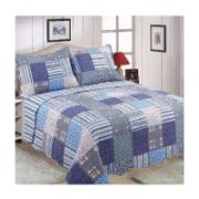 Remstor Quilted Bedspread Check 180x240 cm + 1 Pieces 50x75+5 cm
