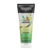 John Frieda Detox & Repair Shampoo with Avocado Oil and Green Tea 250 ml