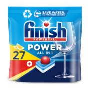 Finish Powerball Ultimate All in 1 Lemon Dishwasher Detergent Capsules 27 Pieces 432 g