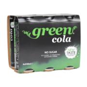 Green Cola No Sugar 6x330 ml	