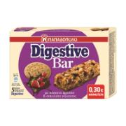 Papadopoulou Digestive Cereal Bars with Red Fruits & Milk Chocolate 5x28 g
