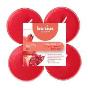 Bolsius True Scents Fragranced Candles Pomegranate x8