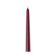 Bolsius Tapered Candle Wine Red 245x24 mm