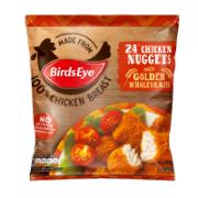 Bird's Eye 24 Chicken Nuggets with Golden Wholegrain 379 g