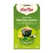 Yogi Tea Green Tea Matcha Lemon 17 Teabags 30.6 g