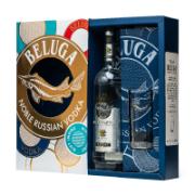 Beluga Noble Russian Vodka with Glass 700 ml