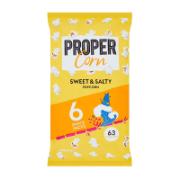 Proper Corn Sweet & Salty Popcorn 6 Pack 84 g