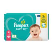 Pampers Baby Diapers No4 Pack 9-14 kg 46 Pieces