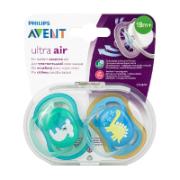 Philips Avent Ultra Air Pacifier Pack (x2) for 18+ Months