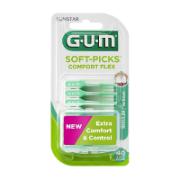 Gum Soft Picks Comfort Flex Regular/Medium 40 Pieces