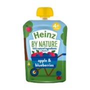 Heinz by Nature Apple & Blueberries 4+ Months 100g 