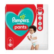Pampers Baby Diapers Nappy Pants No6 Pack 15+ kg 33 Pieces