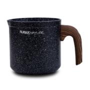 NAVA Aluminium Milk Pot with Nontick Stone Coating 11 cm 
