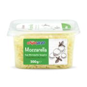 Alphamega Grated Semi-Hard Mozzarella Cheese 200 g