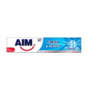 Aim Fresh & White Crystal Gel Toothpaste 75 ml