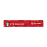 Starbucks Holiday Blend Limited Edition Roasted Ground Coffee Capsules 10 Pieces