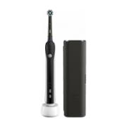 Oral-B Pro 1 CrossAction Black Edition Electric Toothbrush & Free Travel Case CE