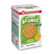 Papadopoulou Oat Biscuits With Orange Flavour 155 g