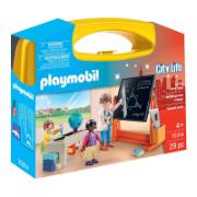 Playmobil City Life School Carry Case 4+ Years 29 Pieces CE