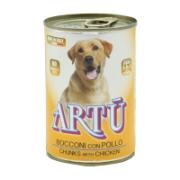 Artu Chunks with Chicken – Complete Dog Feed 415 g